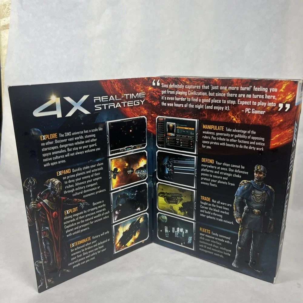 Sins of a Solar Empire‎ - PC - NEW/Sealed - Strategy Game - COMPLETE